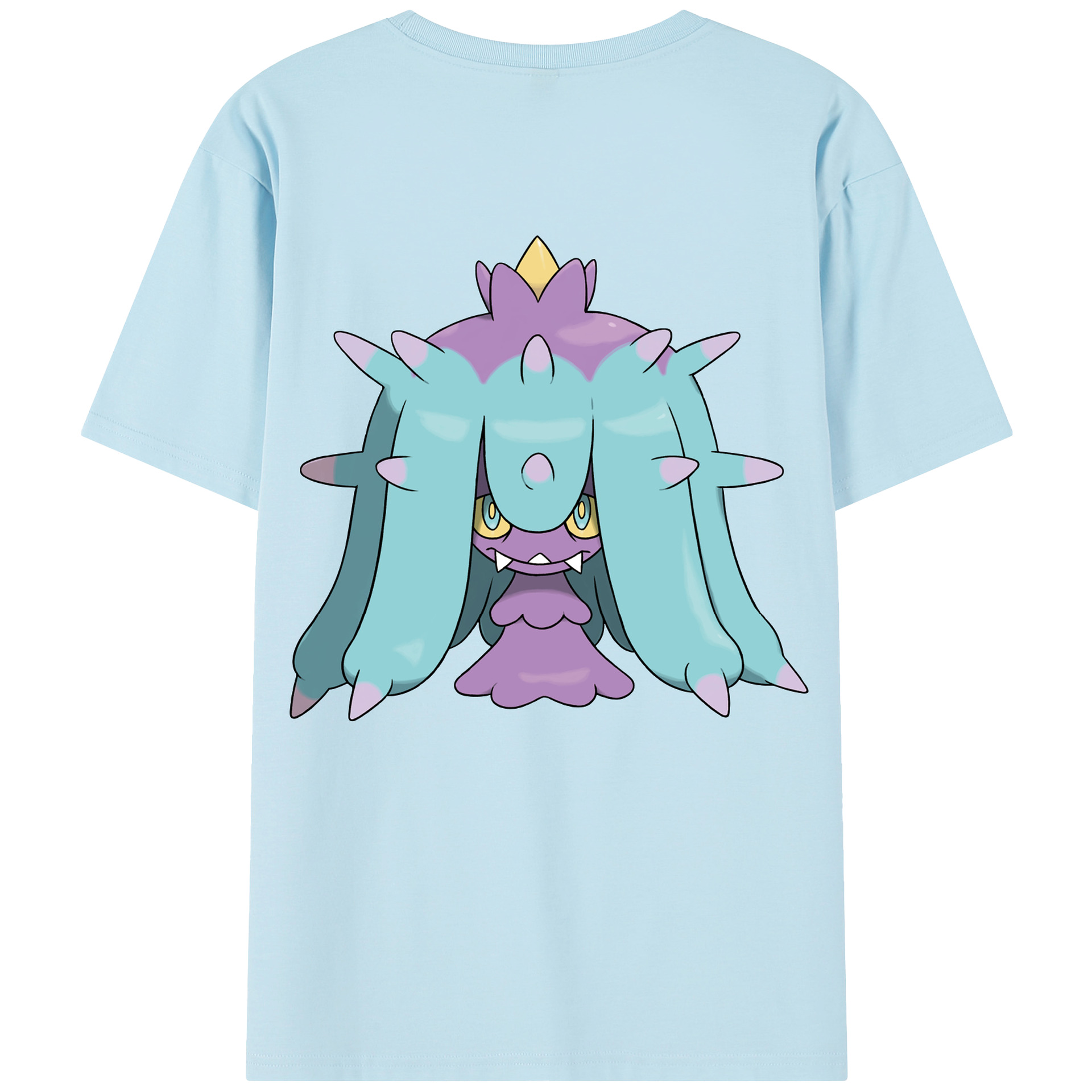 （画像用） ポケットモンスター Pokémon 綿100％半袖Tシャツ（背面プリント）